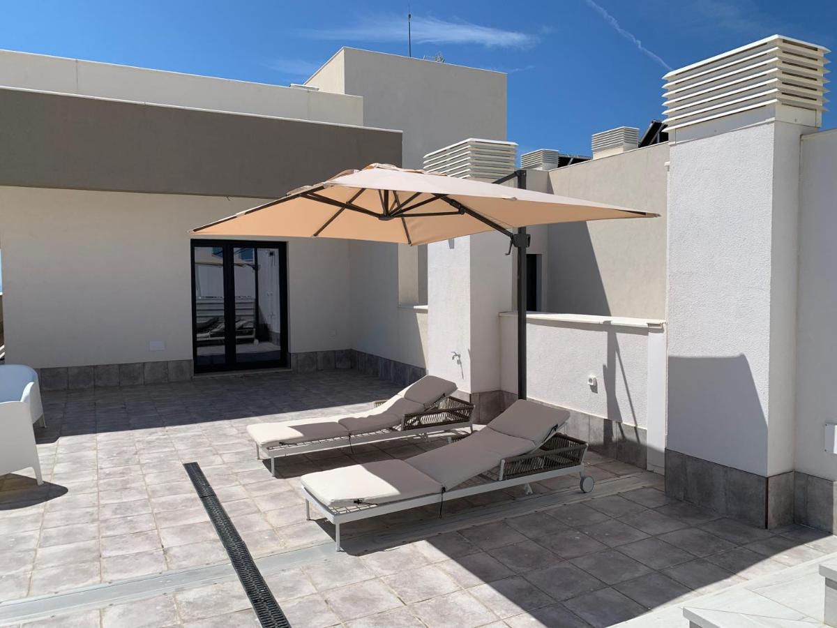 Penthouse With Wide Terrace Next To The Ocean Leilighet Huelva Eksteriør bilde